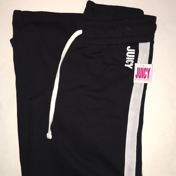 Juicy Couture Pants - Juicy Couture Wide Leg Track Pants
